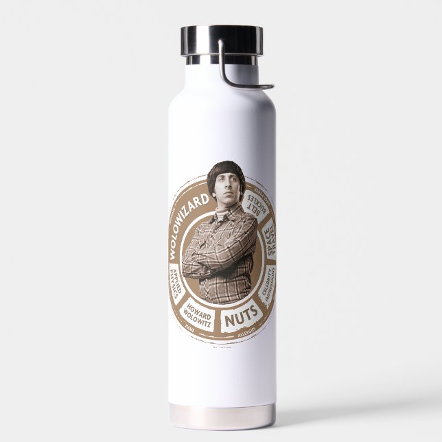 Bouteille D'eau Graphique Howard Info (Gauche)