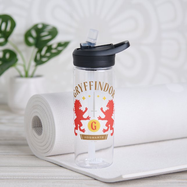 Bouteille D'eau Graphisme Double Lion Épée de la Maison GRYFFINDOR (Yoga)