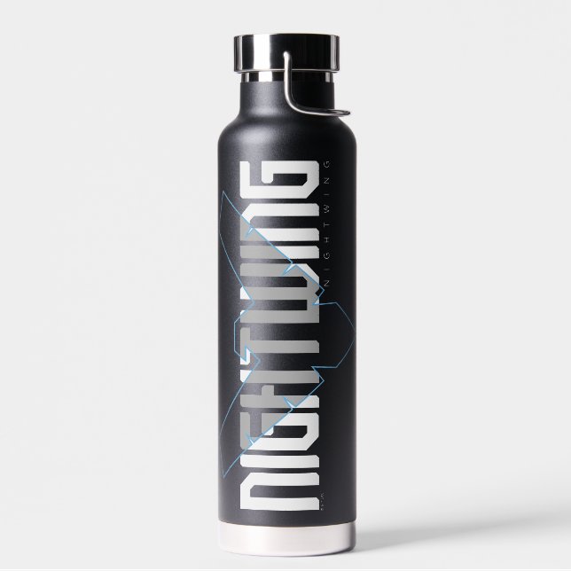 Bouteille D'eau Graphisme Hi-Tech au nom de Nightwing (Gauche)