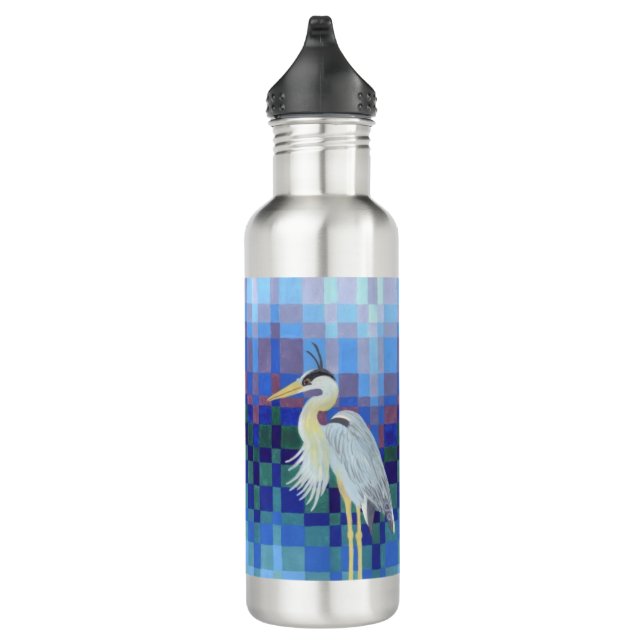 Bouteille D'eau Great Blue Heron bargello (Droite)