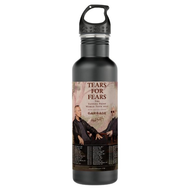 Bouteille D'eau Great Design Pop Music Band pour Fan Rock (Devant)