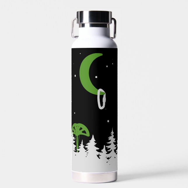 Bouteille D'eau Grimpez À L'Extérieur Des Camions Camalot (Avant)