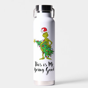 Bouteille D'eau Grinch classique Naughty
