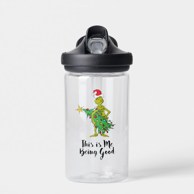 Bouteille D'eau Grinch Classique | Vilain (Avant)