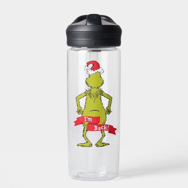 Bouteille D'eau Grinch | Je suis de retour (Extérieur)