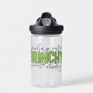 Bouteille D'eau Grinch Se sentir en plus grincheux aujourd'hui 4