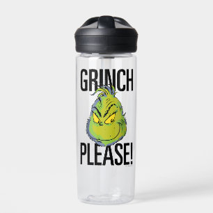 Bouteille D'eau Grincheux Snarky   S'il vous plaît citer Grinch dr