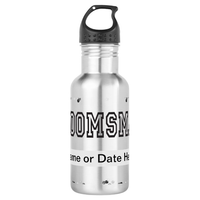 Bouteille D'eau Groomsman (Devant)