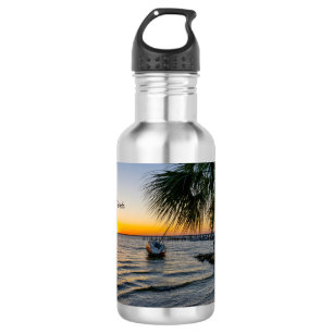 Bouteille D'eau Gulf Breeze Florida Sunset Water Bottle