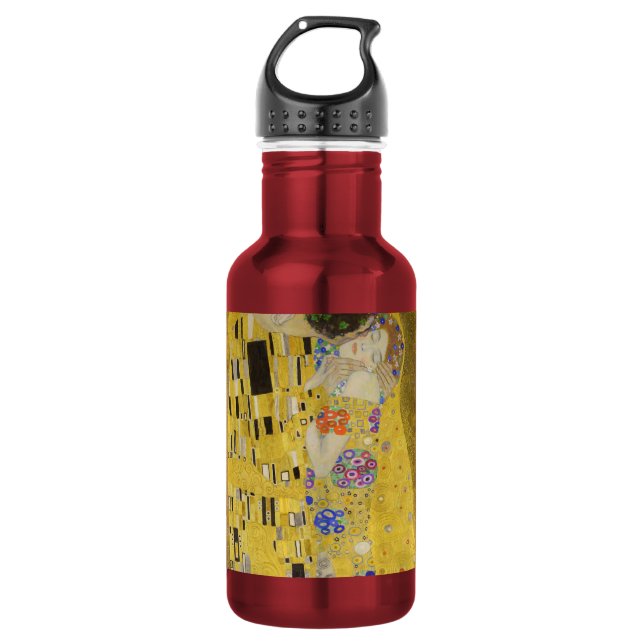 Bouteille D'eau Gustav Klimt - Le Baiser (Devant)