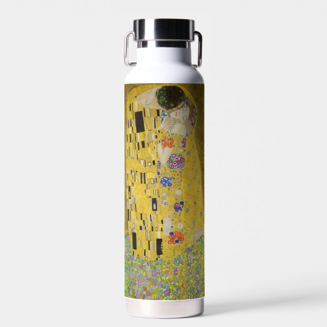Bouteille D'eau Gustav Klimt - Le Baiser (Avant)