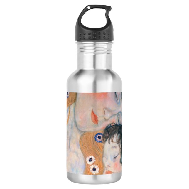 Bouteille D'eau Gustav Klimt - Mère et Enfant (Devant)