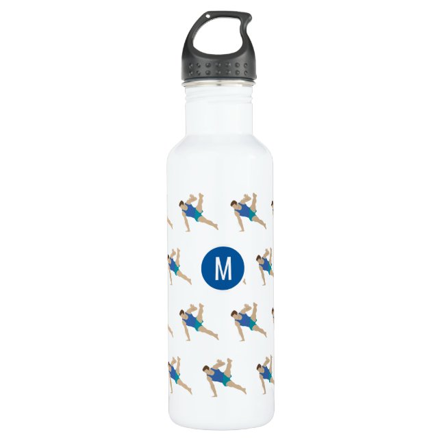 Bouteille D'eau Gymnaste masculin (Devant)