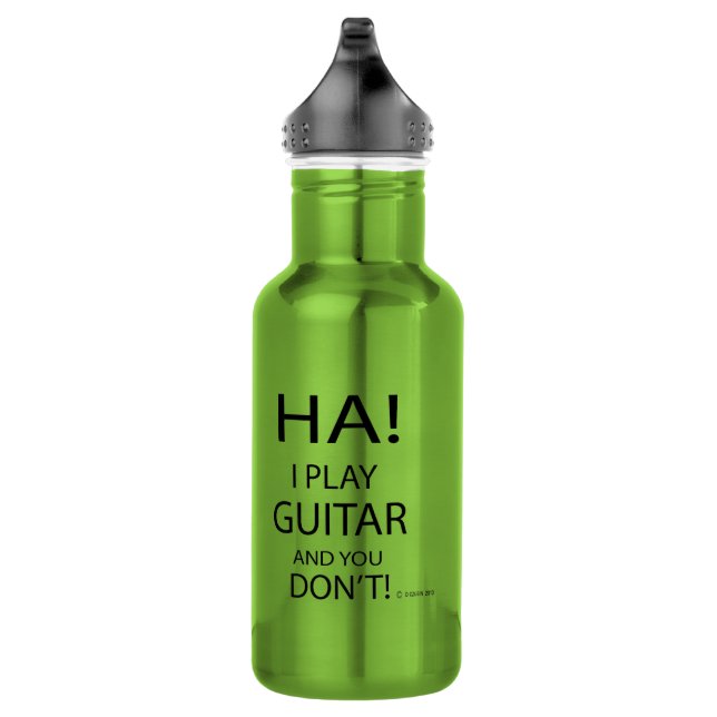 Bouteille D'eau Ha Guitare (Droite)