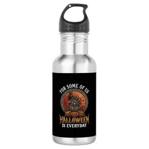 Bouteille D'eau Halloween est tous les jours Monstre Main Pierre T
