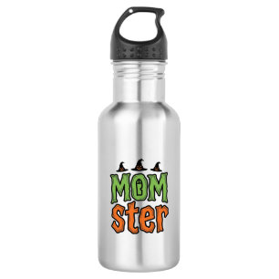 Bouteille D'eau Halloween Momster Vintage Mom Conception de T-Shir