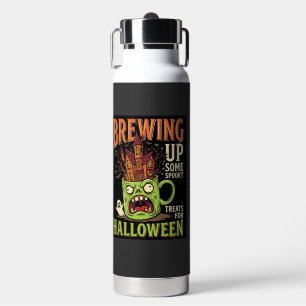 Bouteille D'eau Halloween prépare des friandises effrayantes Tasse