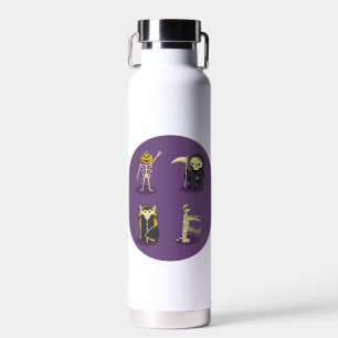 Bouteille D'eau Halloween Squelette Dracula Mummy Griffe Reaper
