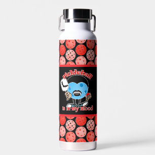 Bouteille D'eau Halloween Vampire - Pickleball Dans Mon Sang