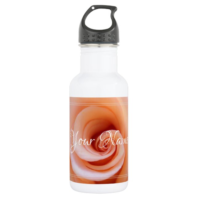 Bouteille D'eau HAMbyWG - Rose Peach (Devant)