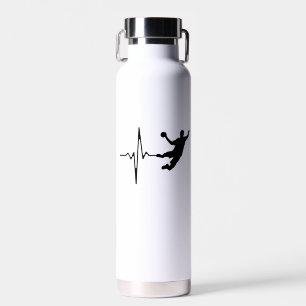Bouteille D'eau Handball - Handball Player Heartbeat