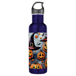 Bouteille D'eau Happy Halloween éffrayant traitement ou astuces de