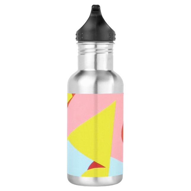 Bouteille D'eau Hard-Edged Pastel Water Bottle (Droite)