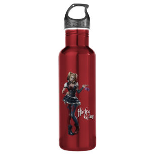 Bouteille D'eau Harley Quinn Avec Dice Fuzzy