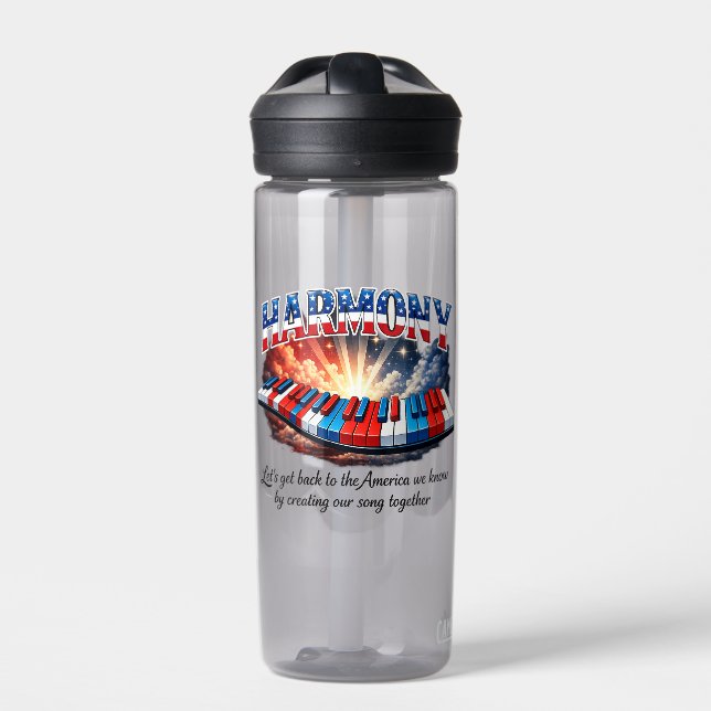 BOUTEILLE D'EAU HARMONIE (Extérieur)