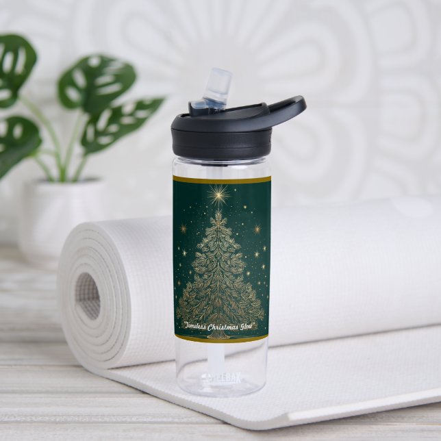 Bouteille D'eau « Harmonie festive élégante » (Yoga (pivotée))