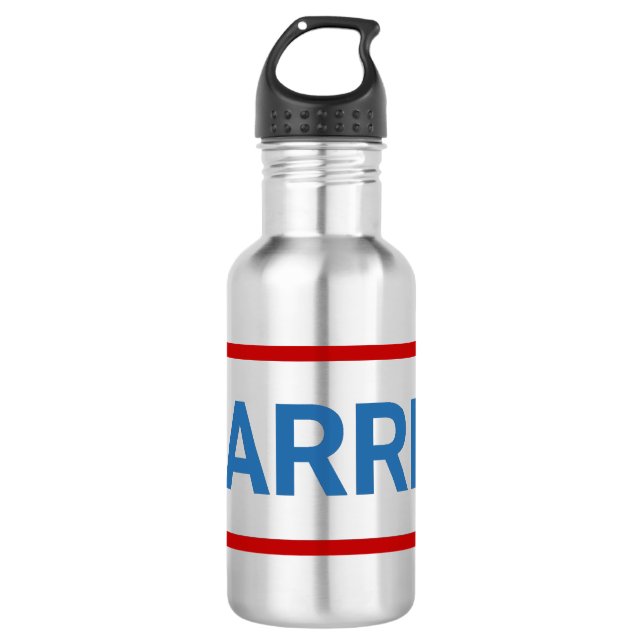 Bouteille d'eau Harris (Devant)