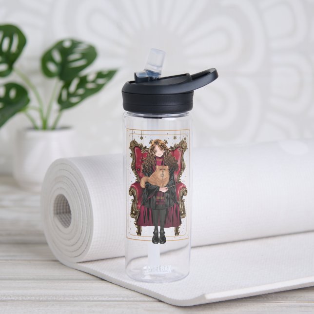 Bouteille D'eau HARRY POTTER™ | Anime Hermione Granger assis (Yoga)