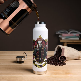 Bouteille D'eau HARRY POTTER™ | Anime Ron Weasley Blason de la Mai
