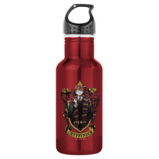 Bouteille D'eau HARRY POTTER™ | Anime Ron Weasley House Crest