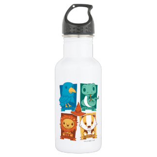 BOUTEILLE D'EAU HARRY POTTER™ | CARTOON HOGWARTS™ MAISONS