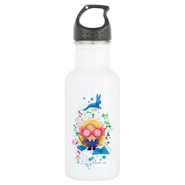 Bouteille D'eau Harry Potter | Luna Lovegood Graphic (Devant)