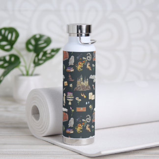 Bouteille D'eau HARRY POTTER™ | Motif icônes