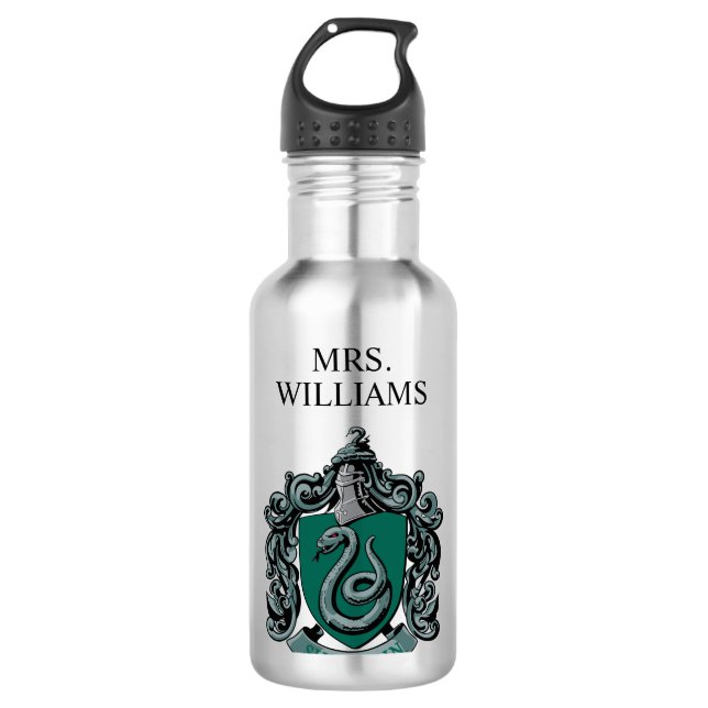 Bouteille D'eau Harry Potter | Slytherin enseignant personnalisé (Devant)