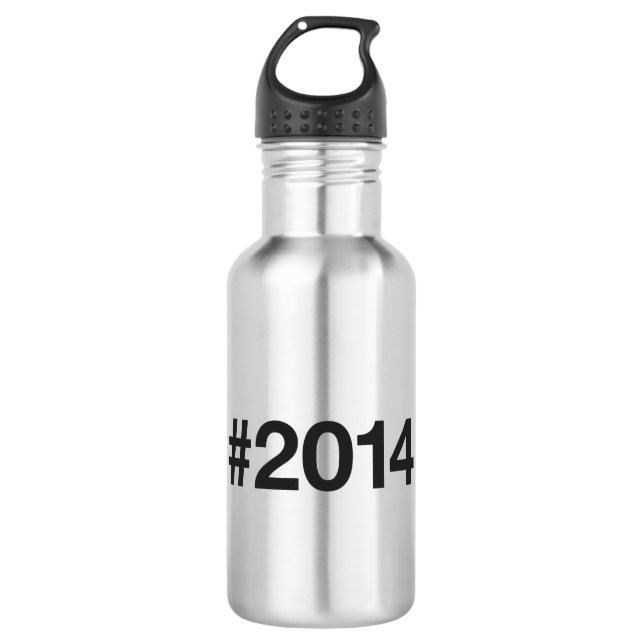Bouteille D'eau Hashtag 11 Anniversaire 2014 (Devant)