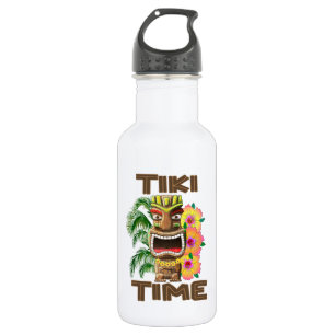 Bouteille D'eau Hawaï Luau Tiki