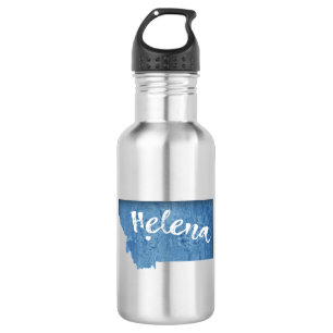 Bouteille D'eau Helena Montana Wood Grain