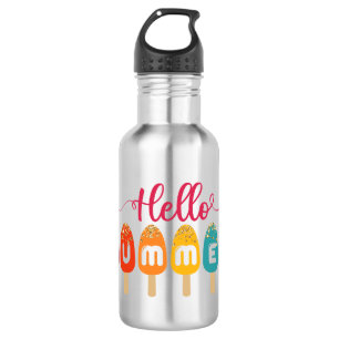 Bouteille D'eau Hello Summer Colorful Popsicle