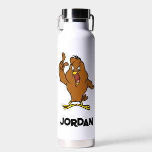 Bouteille D'eau Henery Hawk hurle   Ajouter Votre Nom