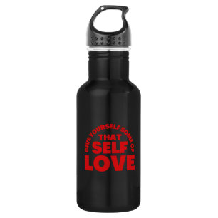 Bouteille D'eau Heureuse Sainte-Valentin - L'Amour Est Le Bonheur