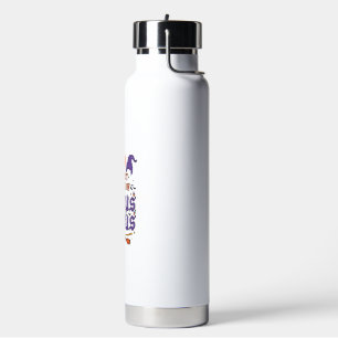 Bouteille D'eau Hocus Pocus Halloween Sorcières Chaudron Balai Cha