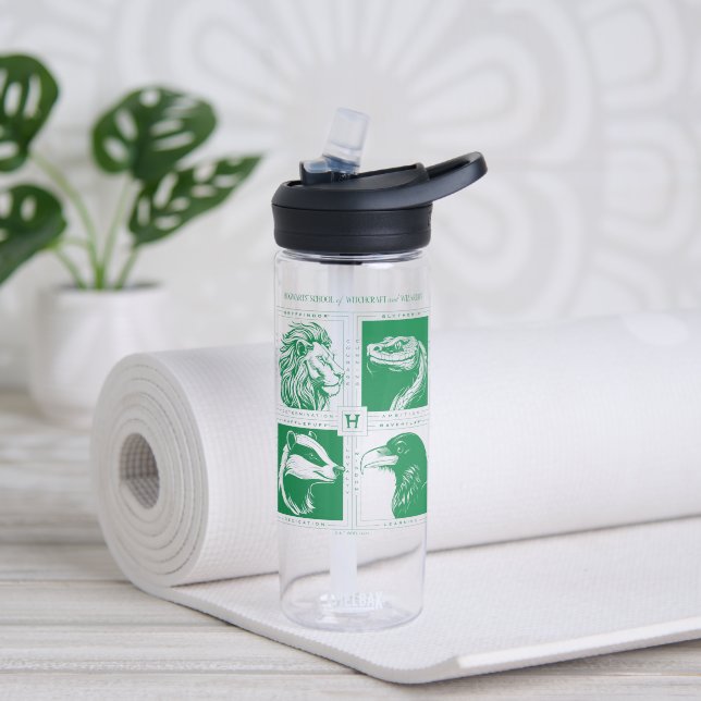 Bouteille D'eau HOGWARTS™ Grille d'animaux de maison (Yoga)