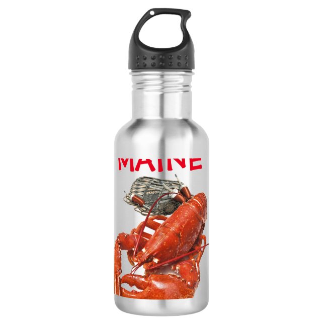 Bouteille D'eau Homard du Maine (Devant)