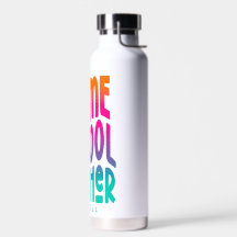 Homeschool Enseignant Coloré Ombre Texte