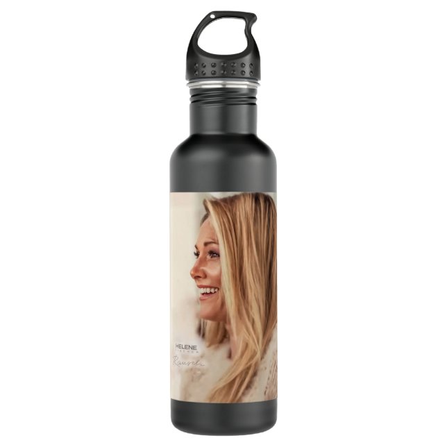Bouteille D'eau Hommes amusants Famous Helene Beautiful Fischer Fe (Devant)