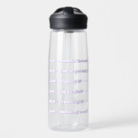Horaire quotidien d'hydratation Blanc violet Super